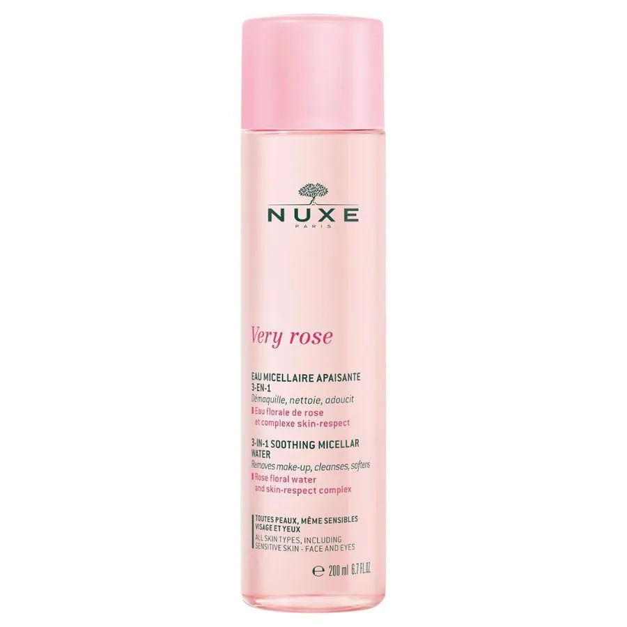 ÁGUA MICELAR FACIAL NUXE VERY ROSE 200ML