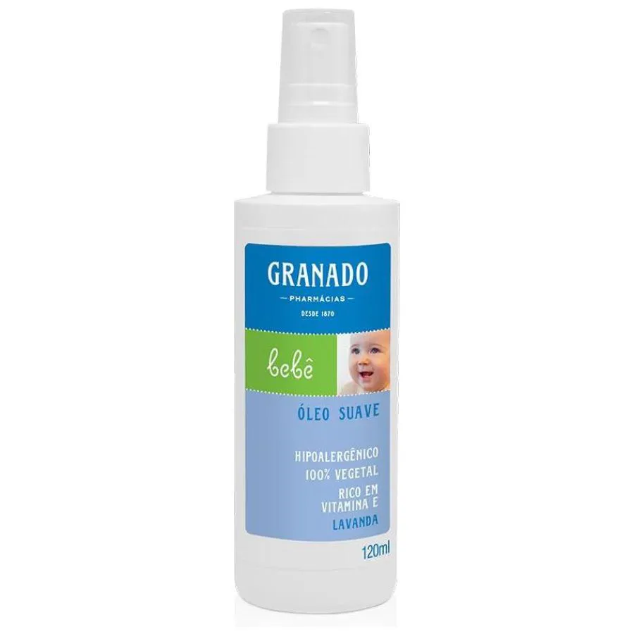 ÓLEO SUAVE BEBê LAVANDA 120ML - GRANADO