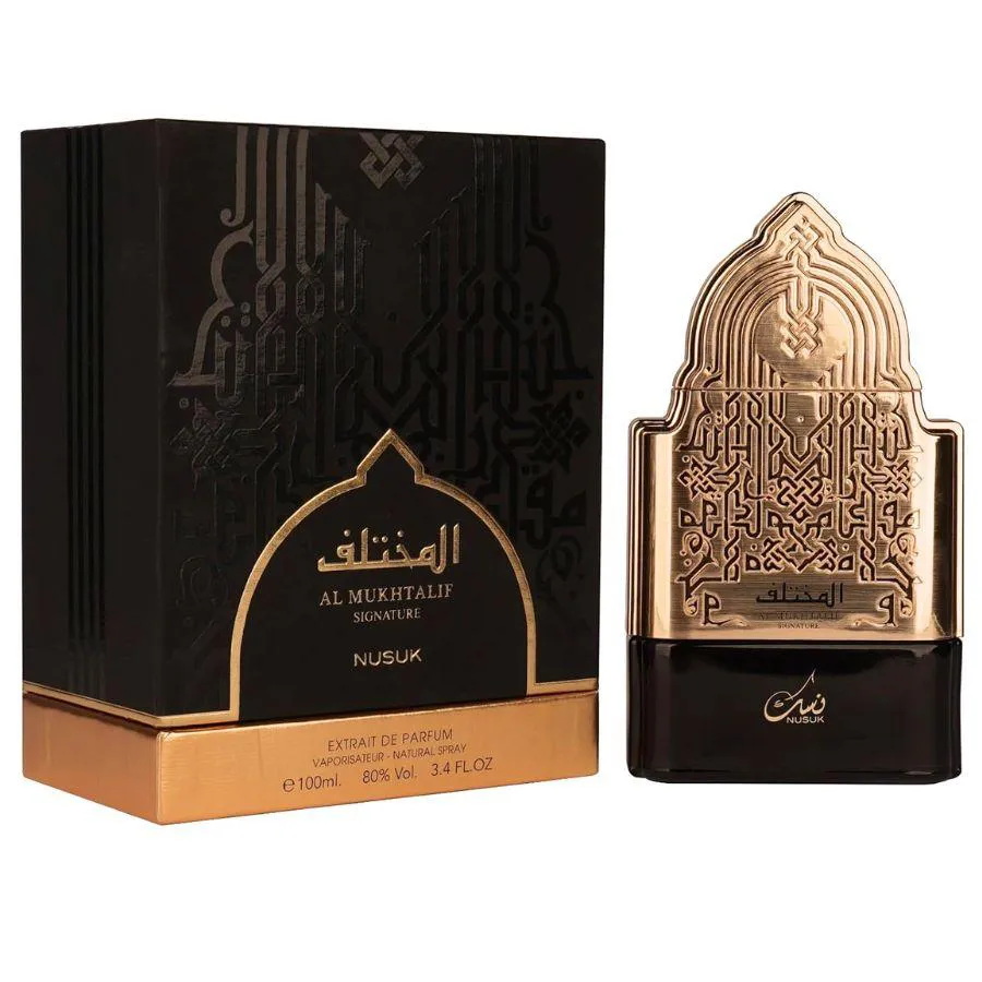 PERFUME AL MUKHTALIF SIGNATURE MASCULINO EAU DE PARFUM 100ML