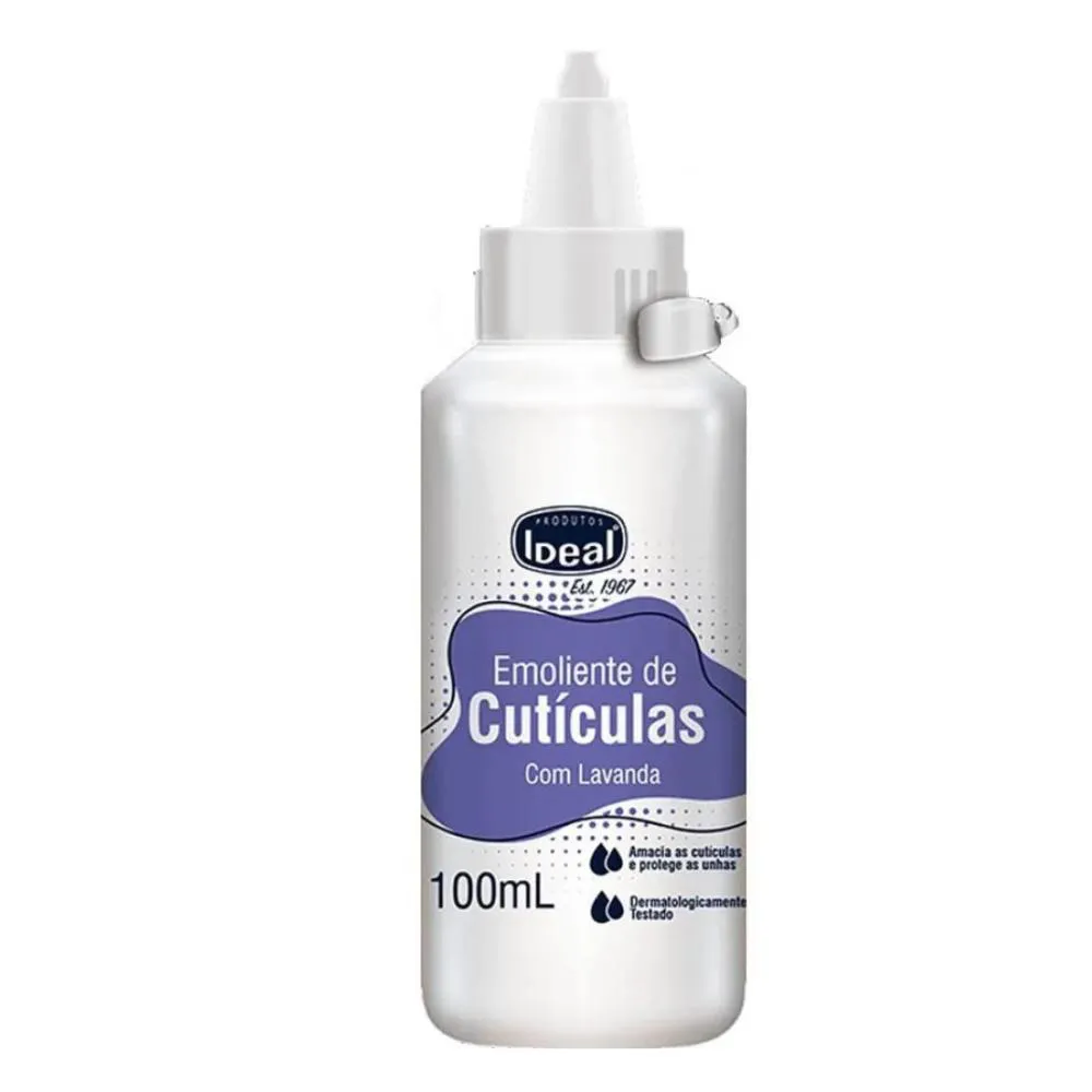 EMOLIENTE DE CUTíCULAS IDEAL COM LAVANDA 100ML