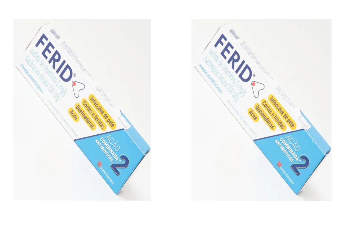KIT 2 POMADA CICATRIZANTE FERID INFECçõES ACNE FERIDAS 10G