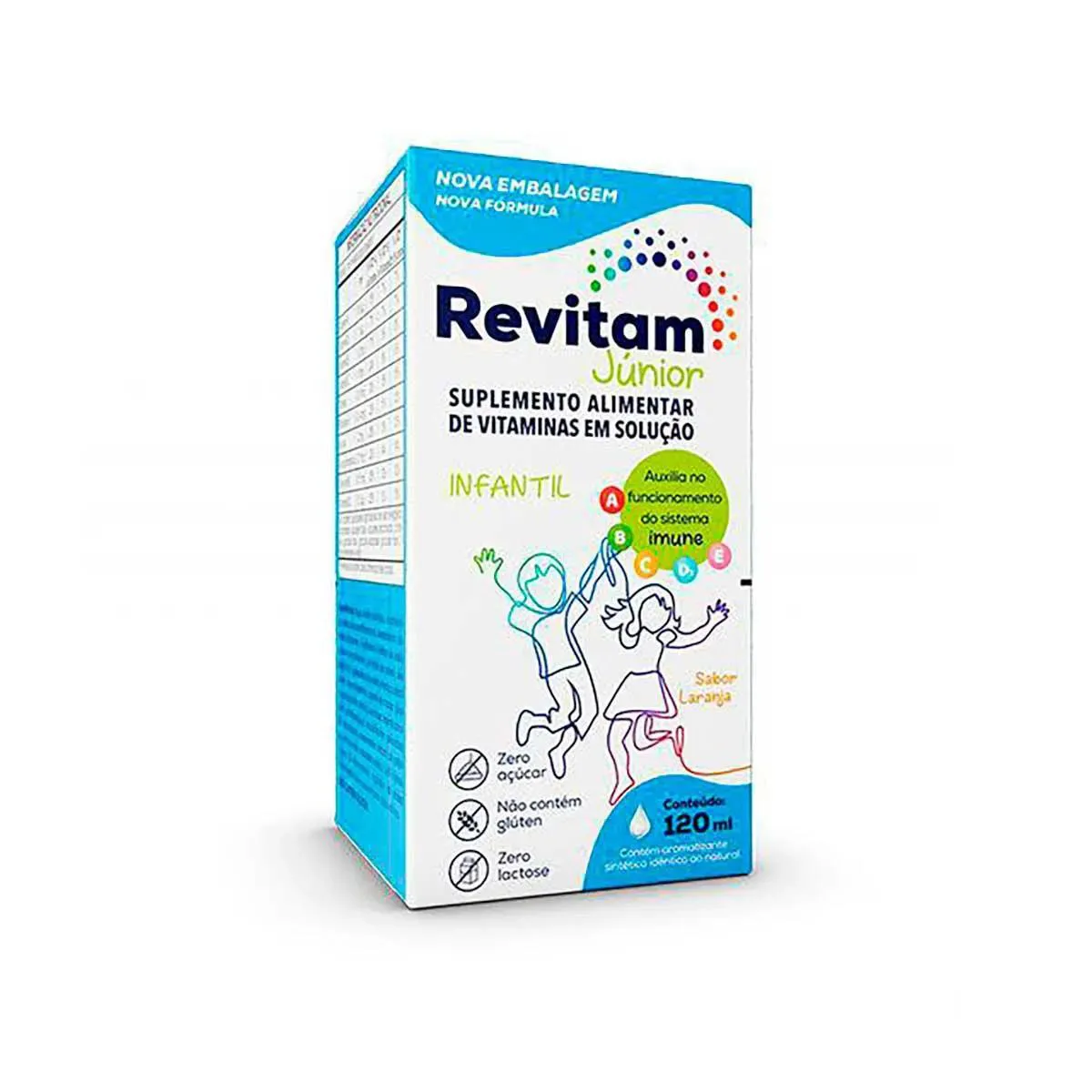 SUPLEMENTO INFANTIL REVITAM JúNIOR IMUNIDADE 120ML