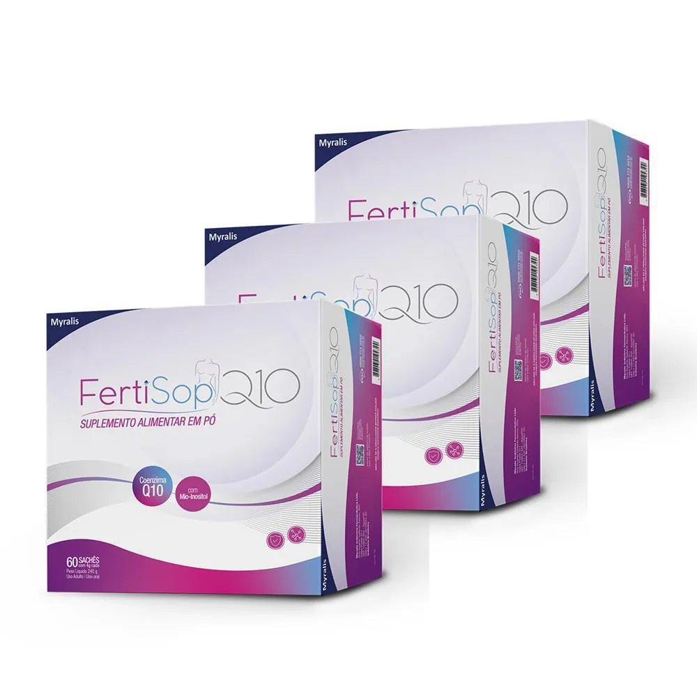 KIT FERTISOP Q10 C/60 SACHêS DE 4G CADA 3 UN.
