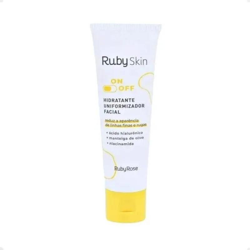 RUBY ROSE RUBY SKIN - HIDRATANTE FACIAL 50G