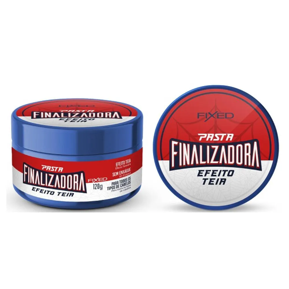 POMADA CAPILAR FIXED FINALIZADORA TEIA 120G