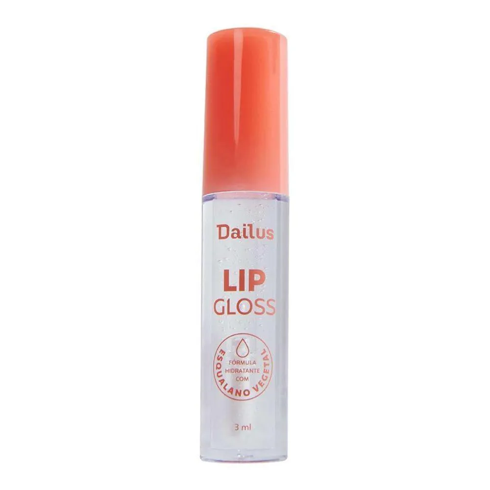 LIP GLOSS INCOLOR 5G DAILUS BRILHO INTENSO E HIDRATAçãO PARA SEUS LáBIOS
