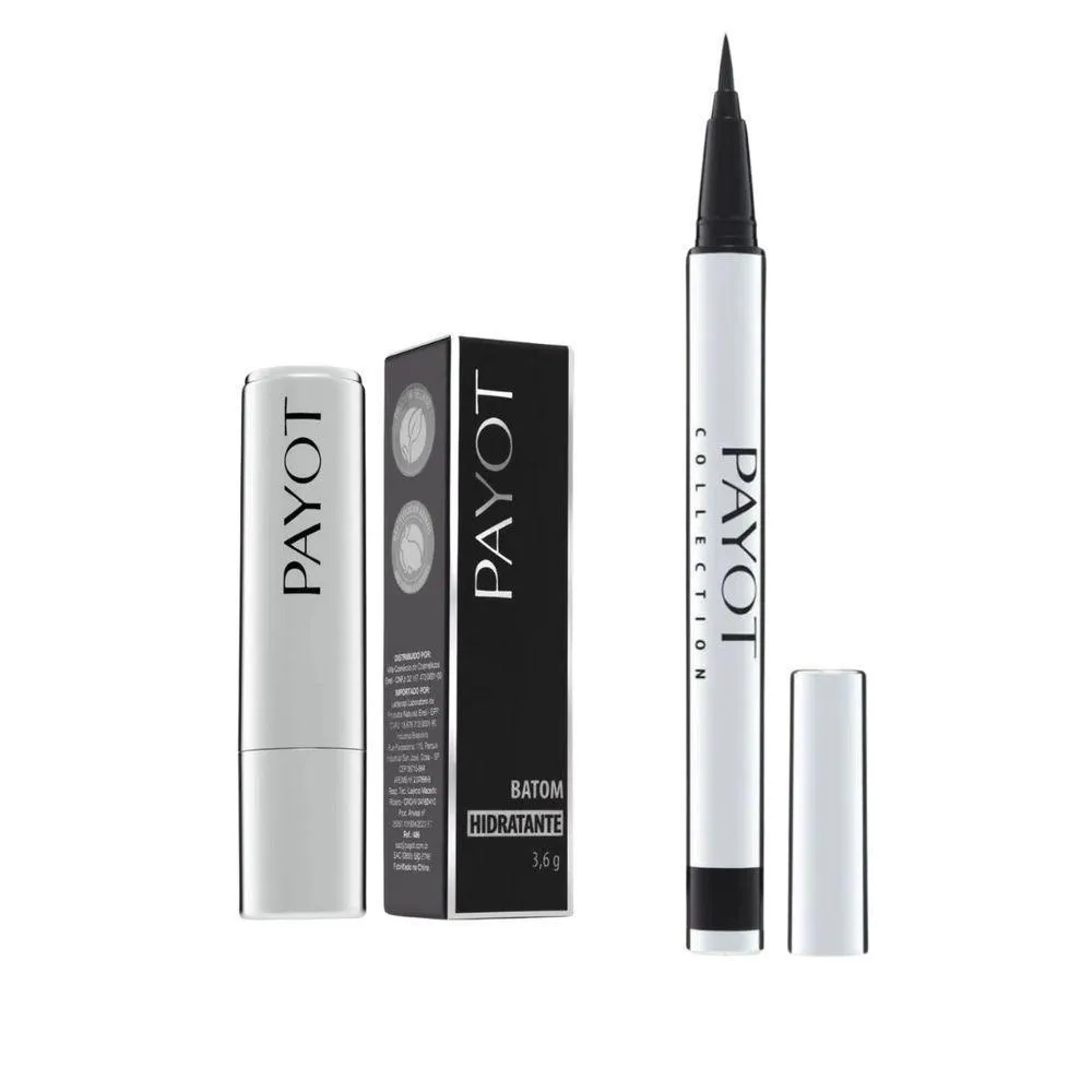KIT PAYOT BATOM HIDRA NUDE+CANETA DELINEADORA SILVER OPçãO DE COR MARROM
