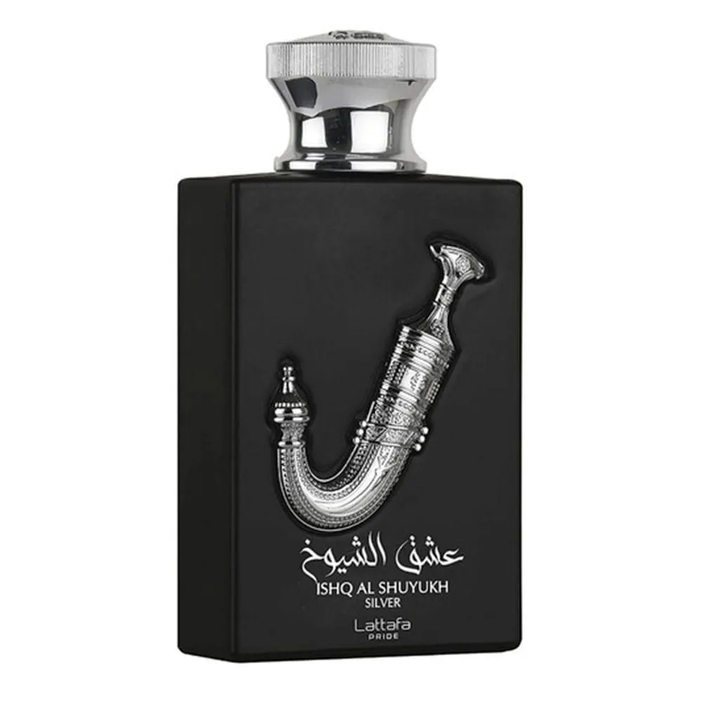 LATTAFA ISHQ AL SHUYUKH SILVER EAU DE PARFUM - PERFUME MASCULINO 100ML