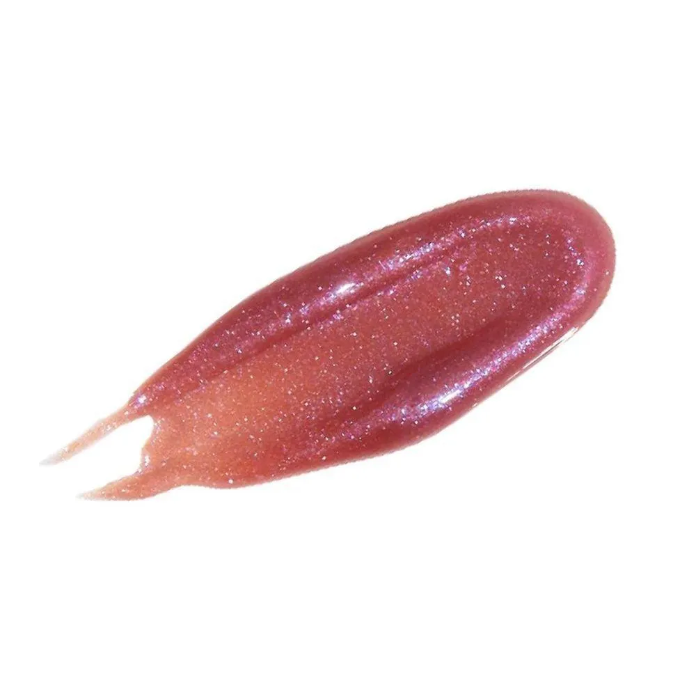 LIP GLITTER 4G DAILUS BRILHO INTENSO E EFEITO GLAMOUR PARA OS LáBIOS PINK GLASS