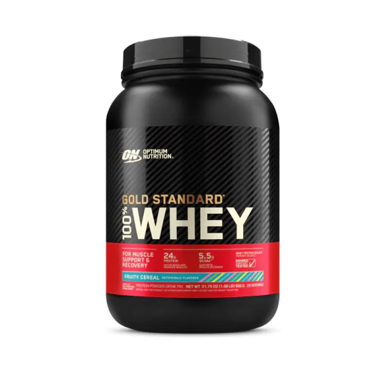 100% WHEY PROTEIN (907G) - FRUITY CEREAL - OPTIMUM NUTRITION