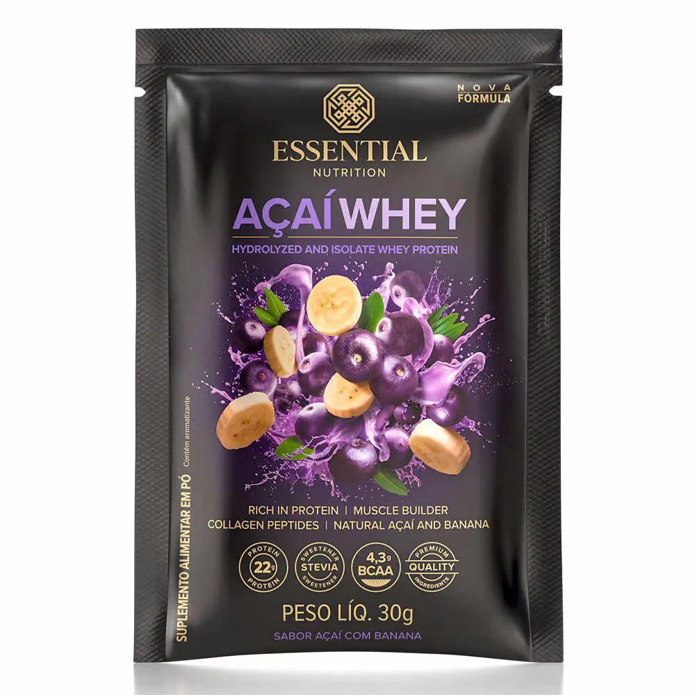 AçAí WHEY - (35G) - ESSENTIAL NUTRITION
