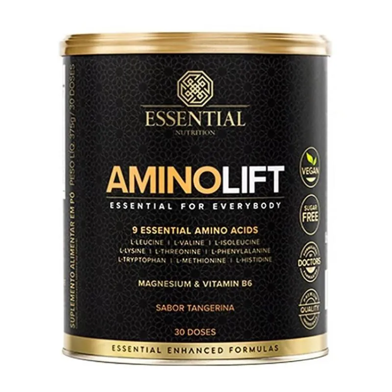AMINOLIFT (375G) TANGERINA - ESSENTIAL NUTRITON