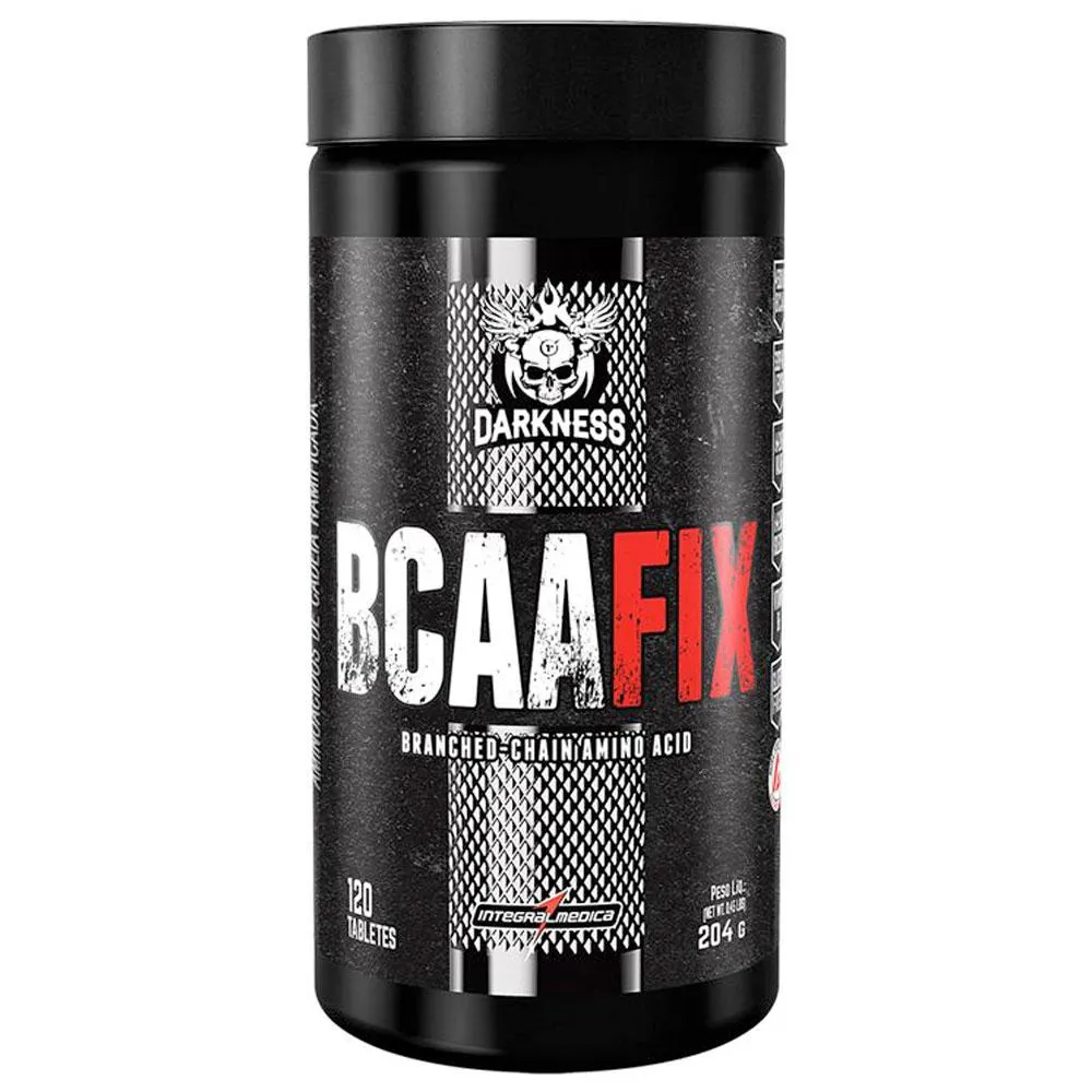 BCAA FIX DARKNESS (120TABS) - INTEGRALMéDICA