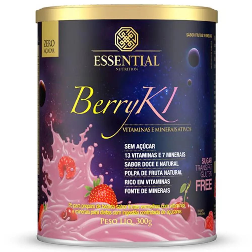 BERRYKI (300G) FRUTAS VERMELHAS - ESSENTIAL NUTRITION