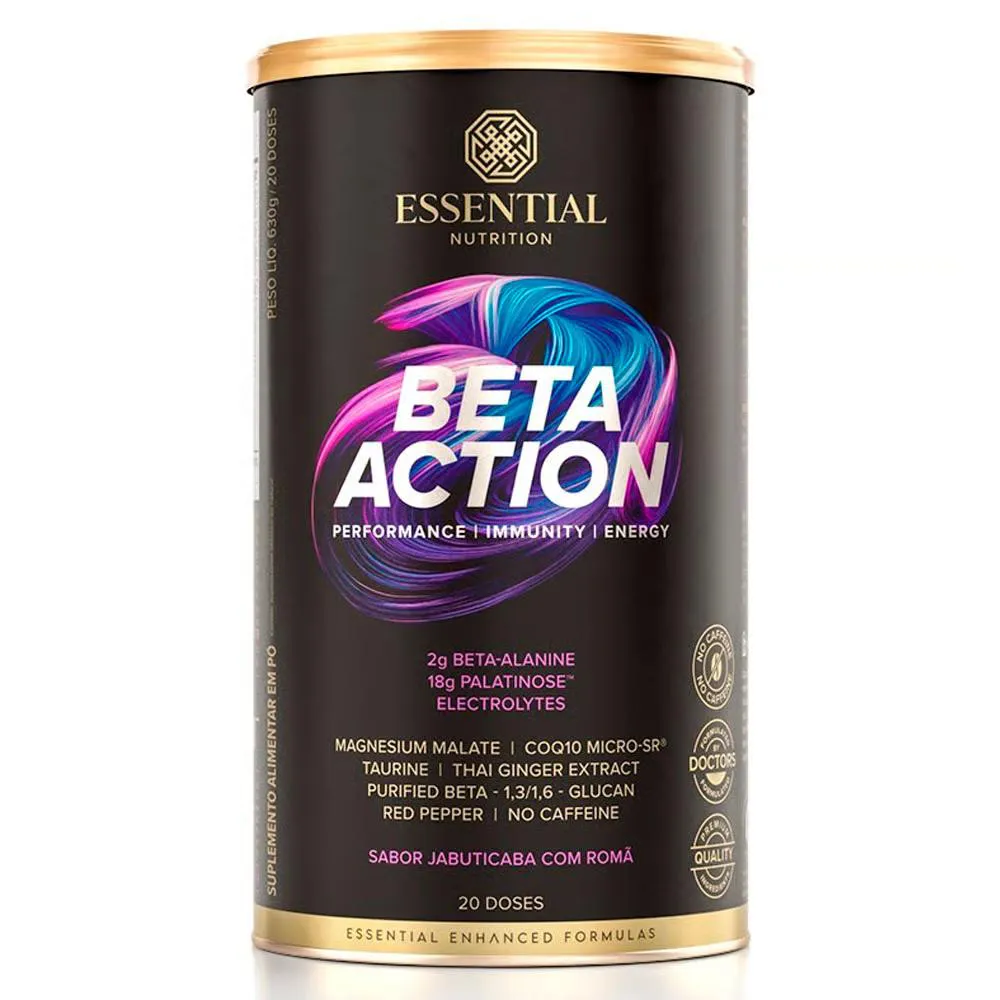 BETA ACTION (630G) JABUTICABA COM ROMã - ESSENTIAL NUTRITION