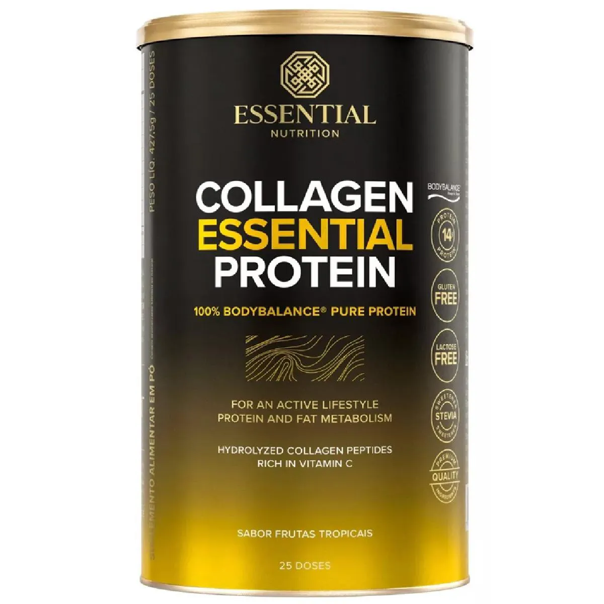 COLLAGEN ESSENTIAL PROTEIN (457,5) FRUTAS TROPICAIS - ESSENTIAL NUTRITION