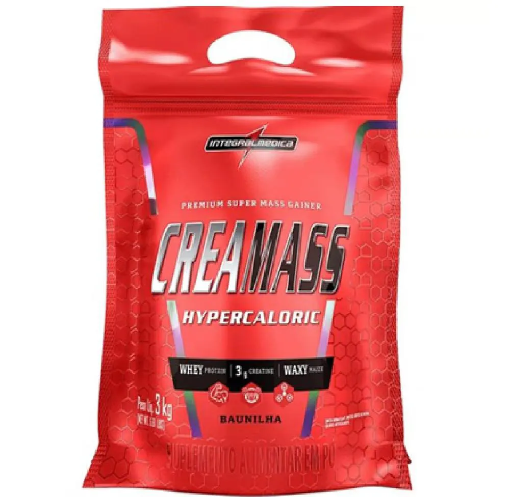 CREA MASS (3KG) BAUNILHA - INTEGRALMEDICA