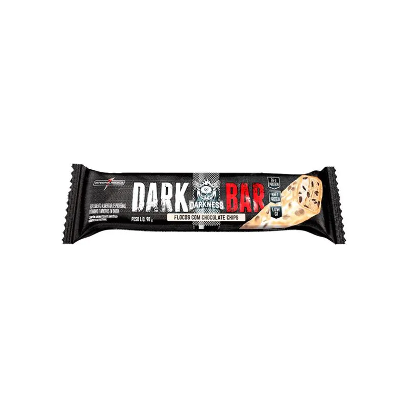 DARK BAR (90G) FLOCOS COM CHOCOLATE - INTEGRALMEDICA