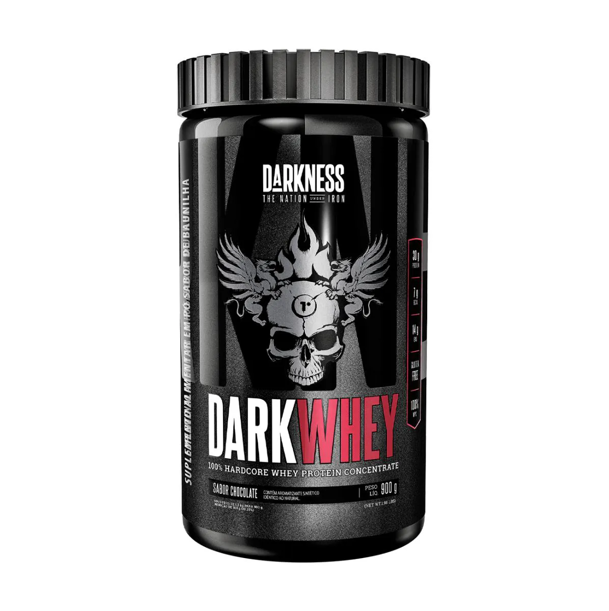 DARK WHEY DARKNESS (900G) - INTEGRALMéDICA - CHOCOLATE