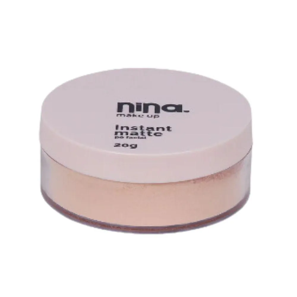 NINA MAKEUP Pó FACIAL INSTANT MATTE 20G 2