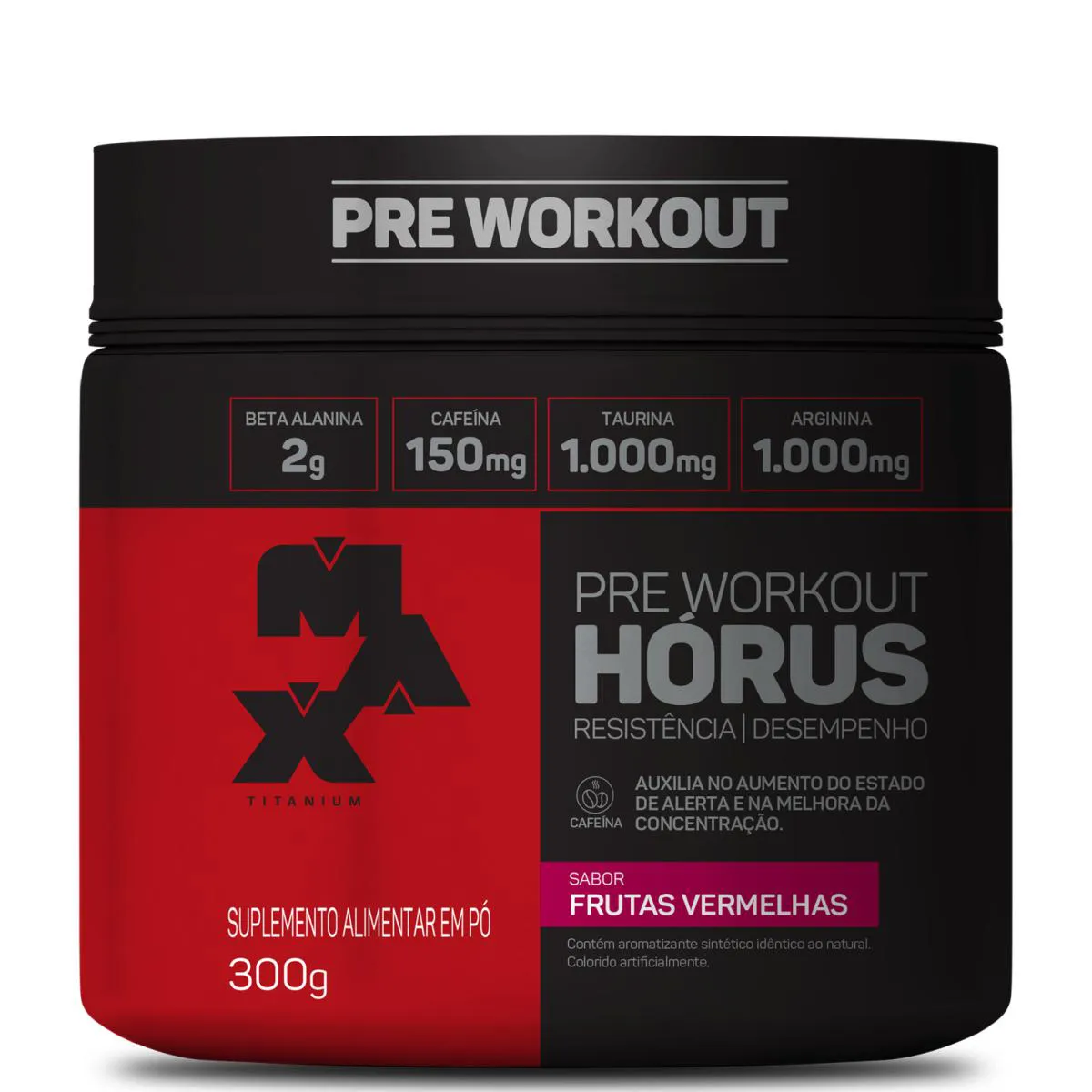 HORUS FRUTAS VERMELHAS (300G) - MAX TITANIUM