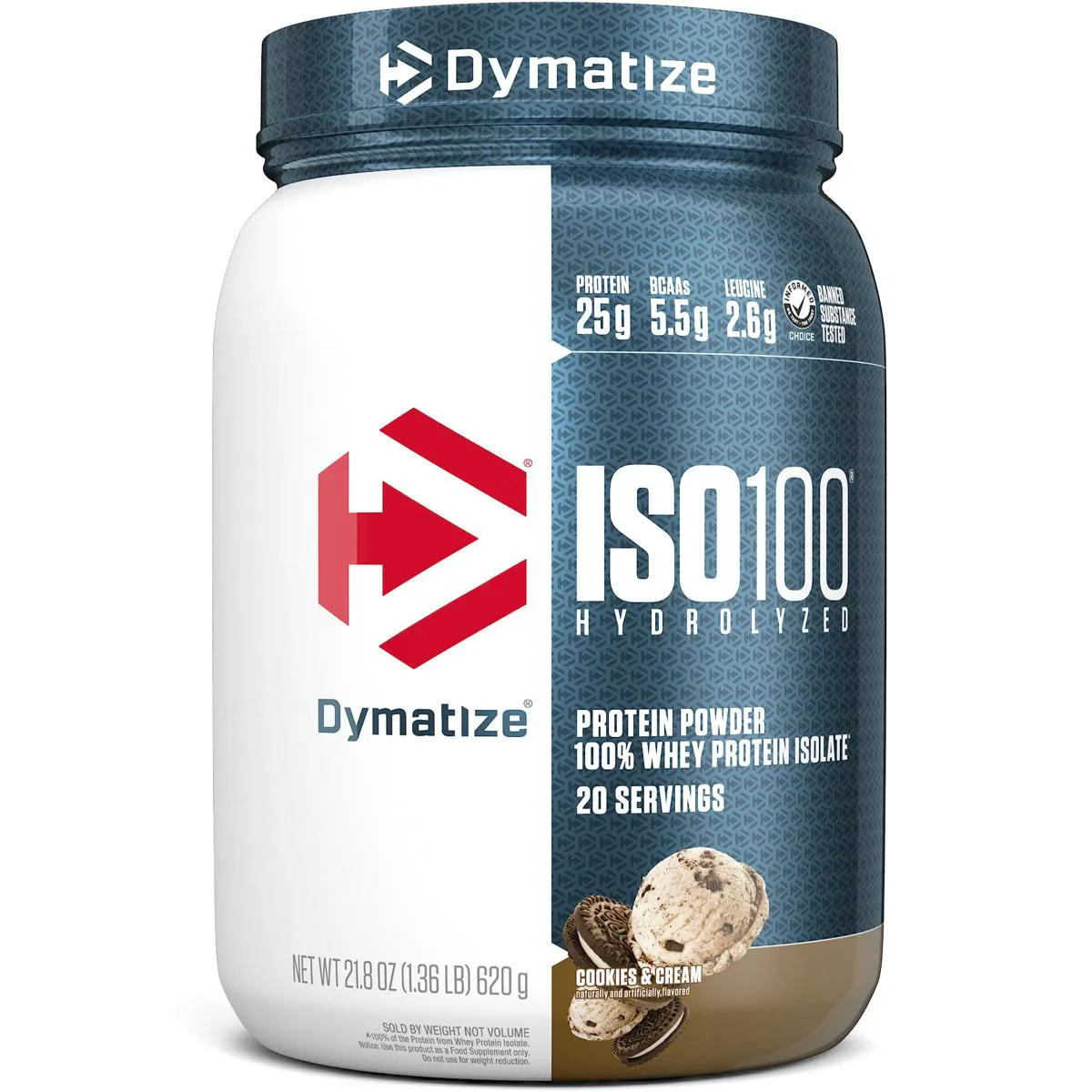 ISO 100 COOKIES AND CREAM (600G) - DYMATIZE