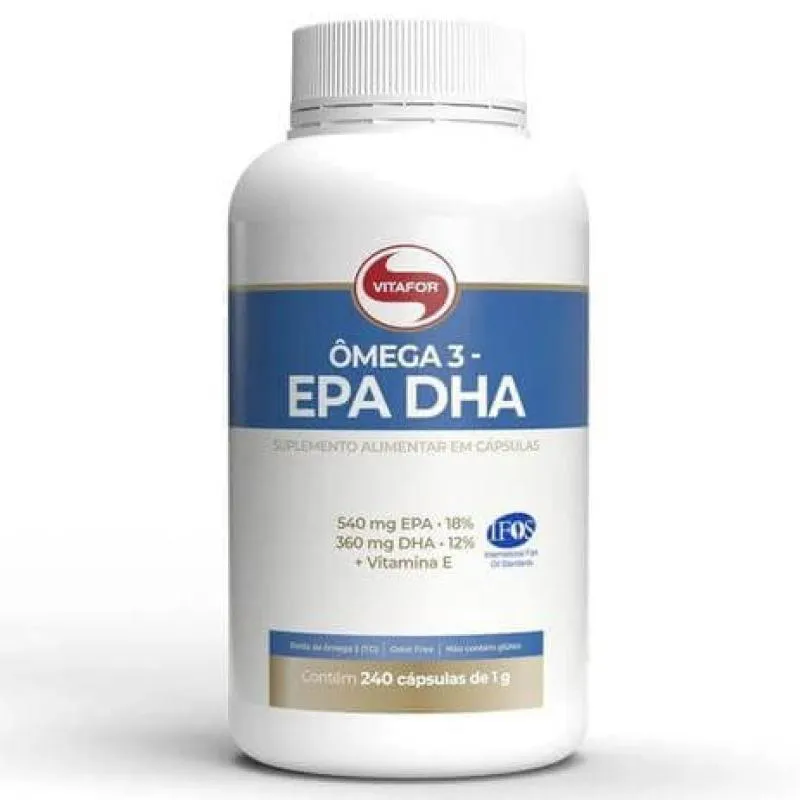 OMEGA 3 EPA E DHA 1G (240CAPS) - VITAFOR