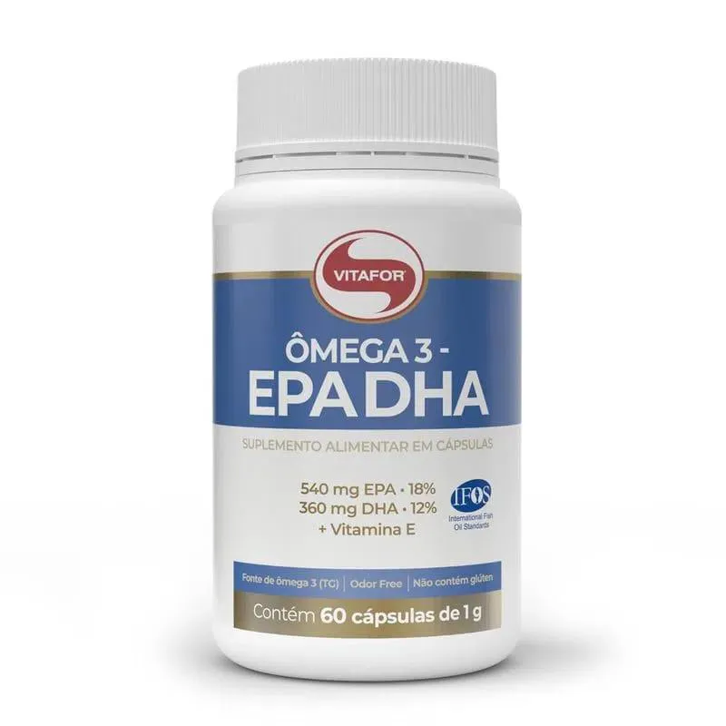 ÔMEGA 3 EPA E DHA 1G (60CAPS) - VITAFOR