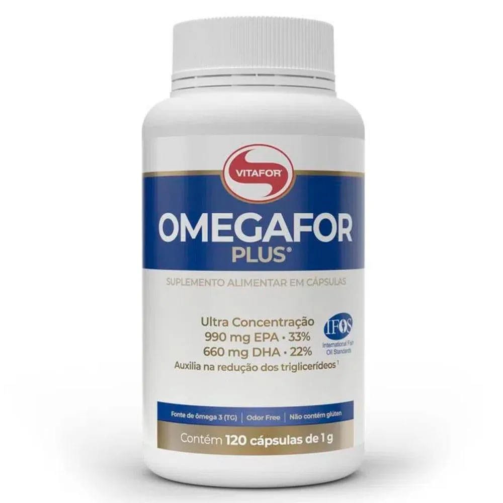 ÔMEGA FOR PLUS (120CAPS) - VITAFOR