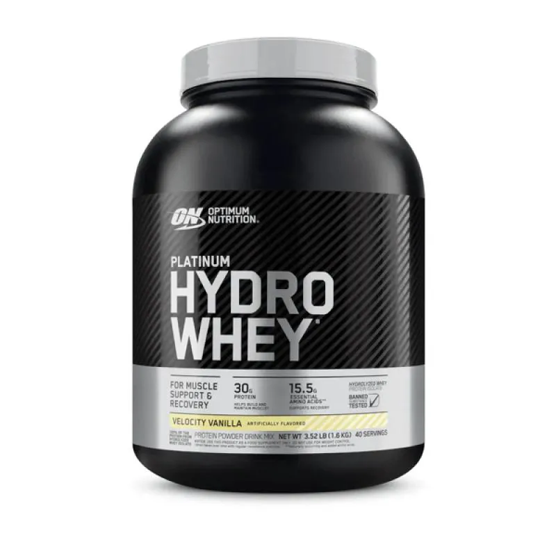 PLATINUM HYDRO WHEY (1,60KG) -BAUNILHA - OPTIMUM NUTRITION