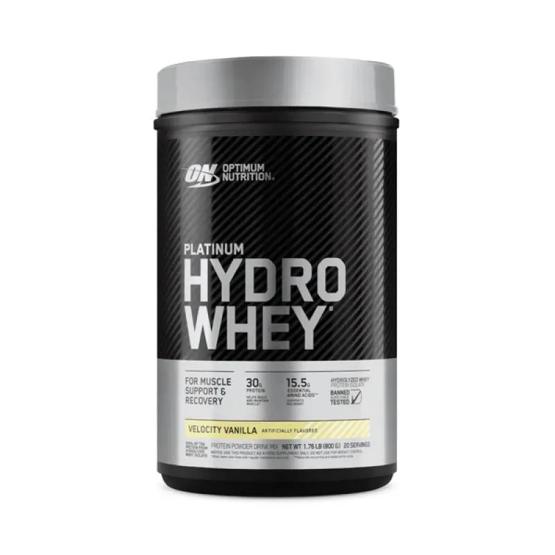 PLATINUM HYDRO WHEY (800G) - BAUNILHA - OPTIMUM NUTRITION