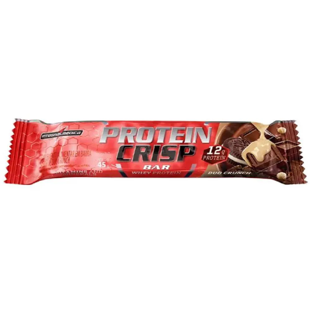 PROTEIN CRISP BAR DUO (UNIDADE) - INTEGRALMéDICA