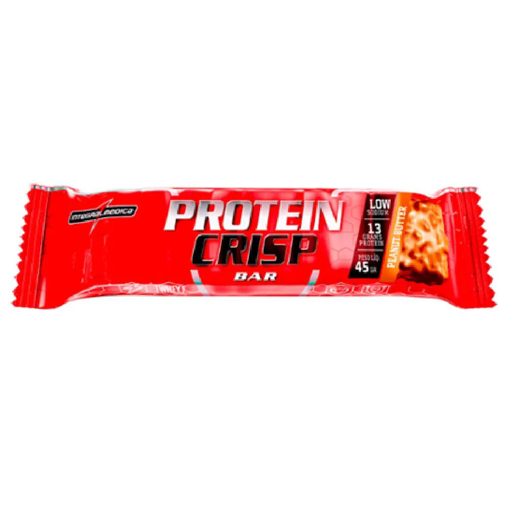PROTEIN CRISP BAR PEANUT BUTTER (UNIDADE) - INTEGRALMéDICA