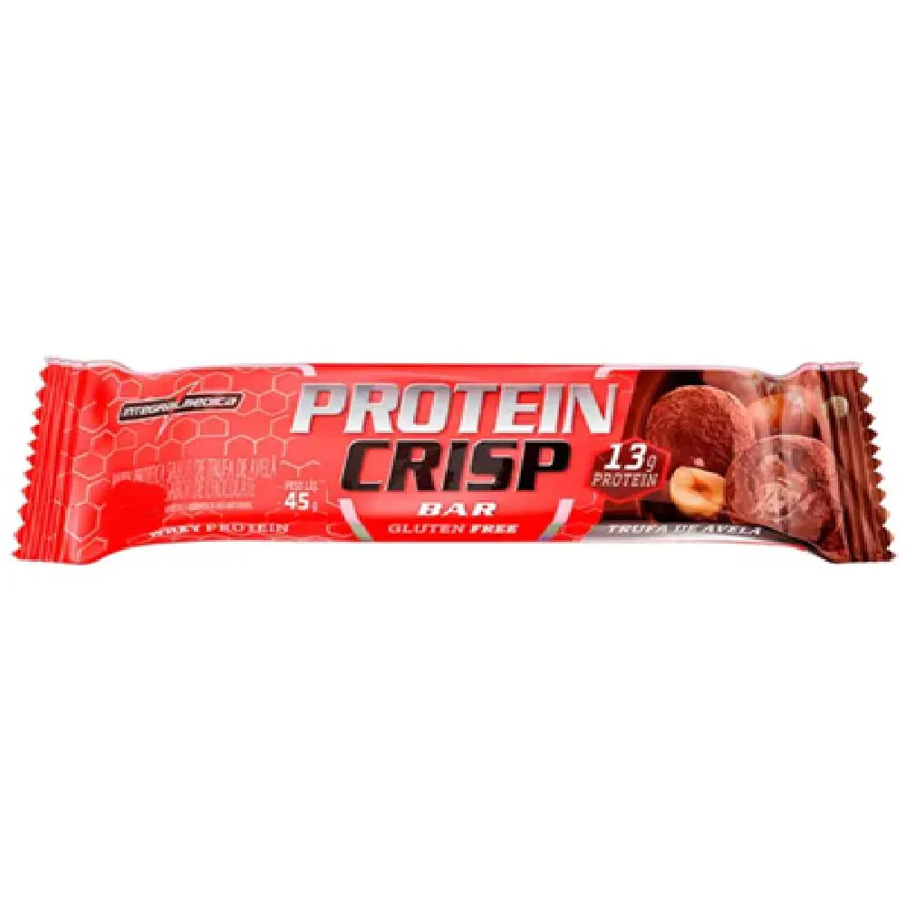 PROTEIN CRISP BAR TRUFA DE AVELã (UNIDADE) - INTEGRALMéDICA