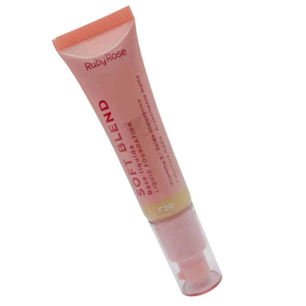 RUBY ROSE BASE LíQUIDA SOFT BLEND 30ML F20