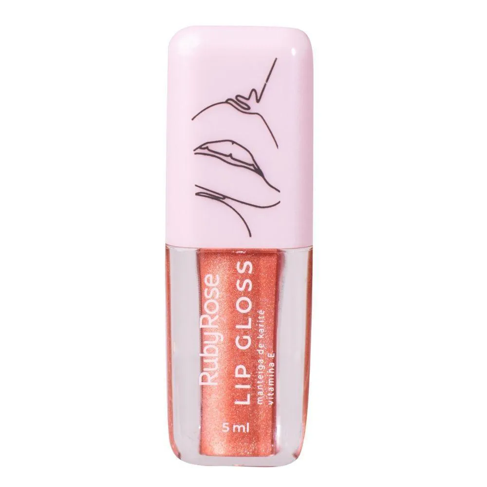RUBY ROSE LIP GLOSS HB8234 5ML BONFIRE