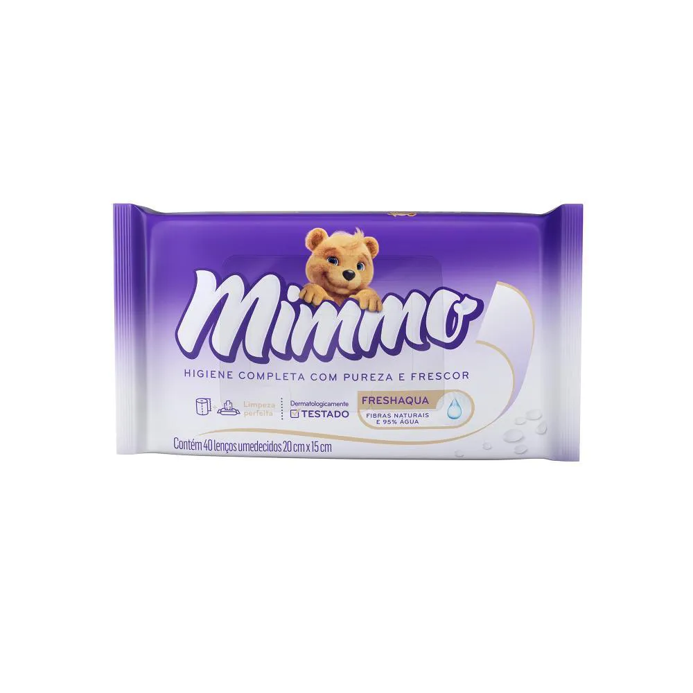 LENçOS UMEDECIDOS MIMMO 40UN