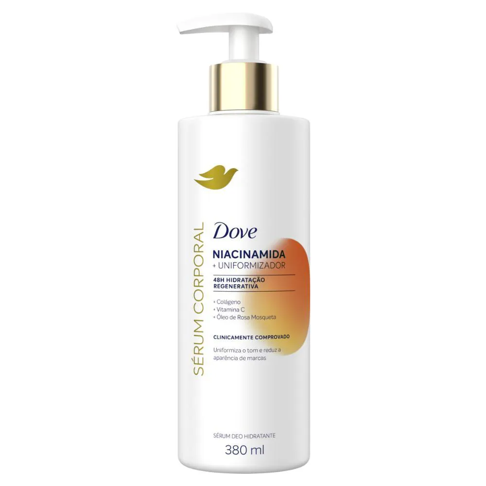 SéRUM HIDRATANTE CORPORAL DOVE NIACINAMIDA 380ML