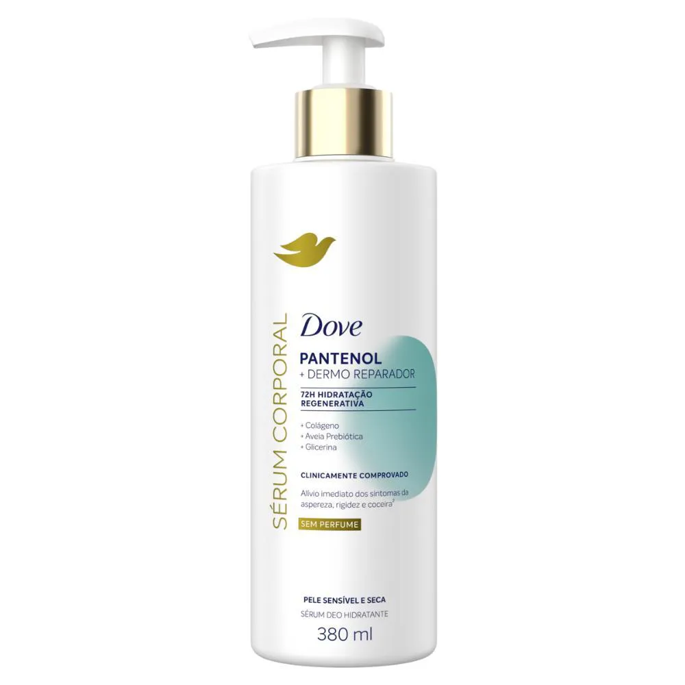 SéRUM HIDRATANTE CORPORAL DOVE PANTENOL 380ML