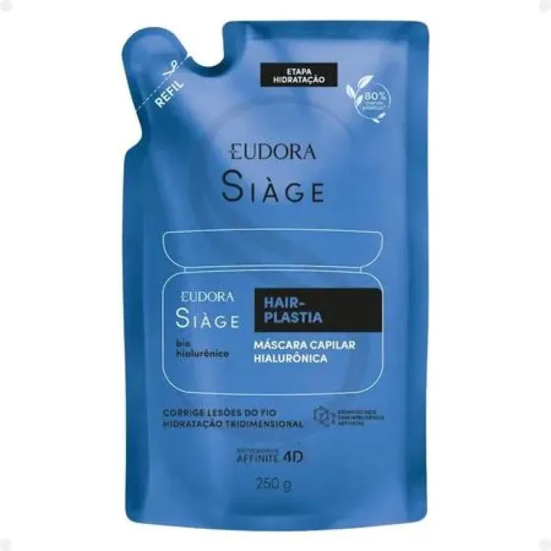 REFIL MASCARA EUDORA SIAGE HAIR PLASTIA 250G