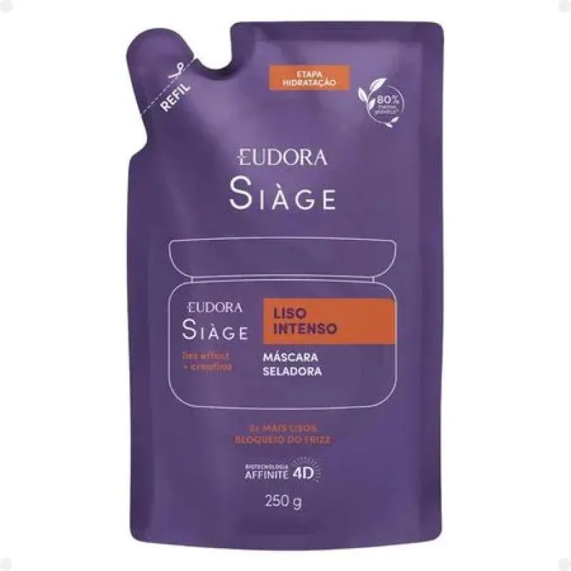 REFIL MASCARA EUDORA SIAGE LISO INTENSO 250G