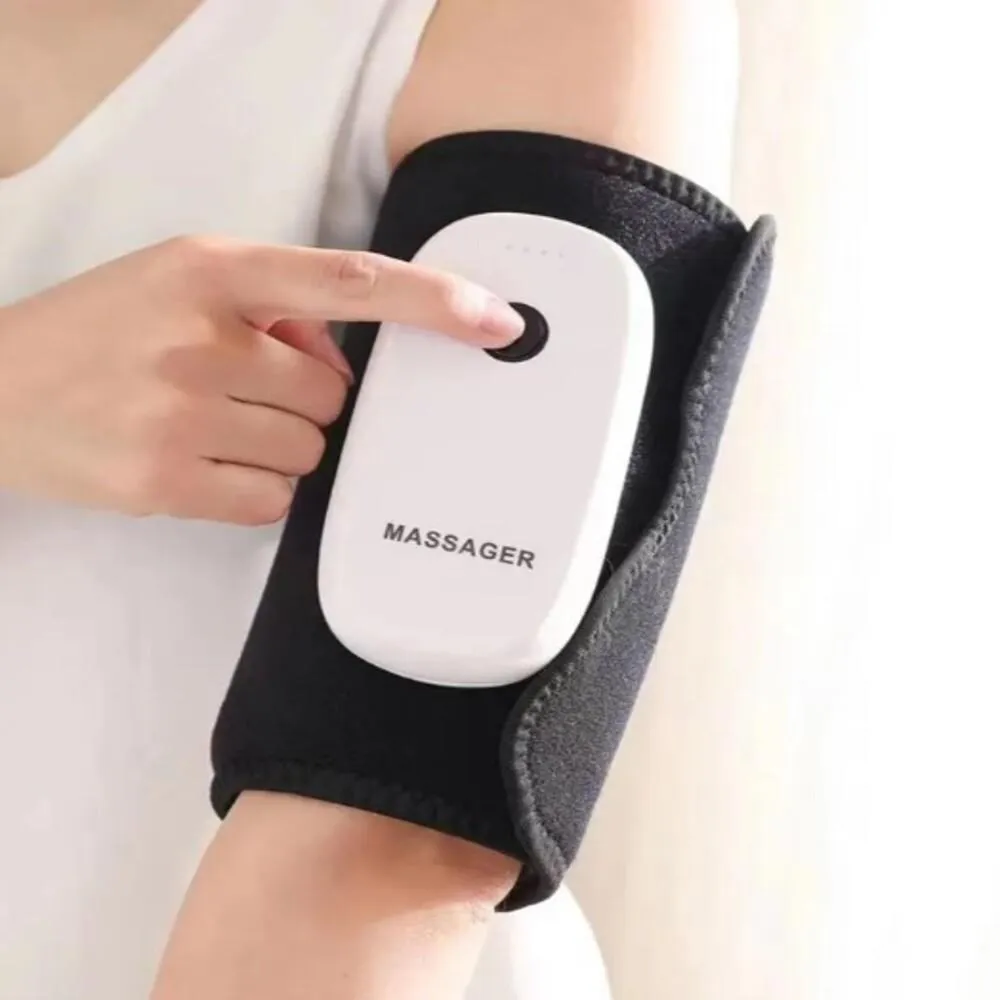 MASSAGEADOR PARA BRAçO, PERNA E PANTURRILHA, PORTáTIL, COM ELETROESTIMULAçãO, MASSAGEM MUSCULAR, FISIOTERAPIA, COMPRESSã