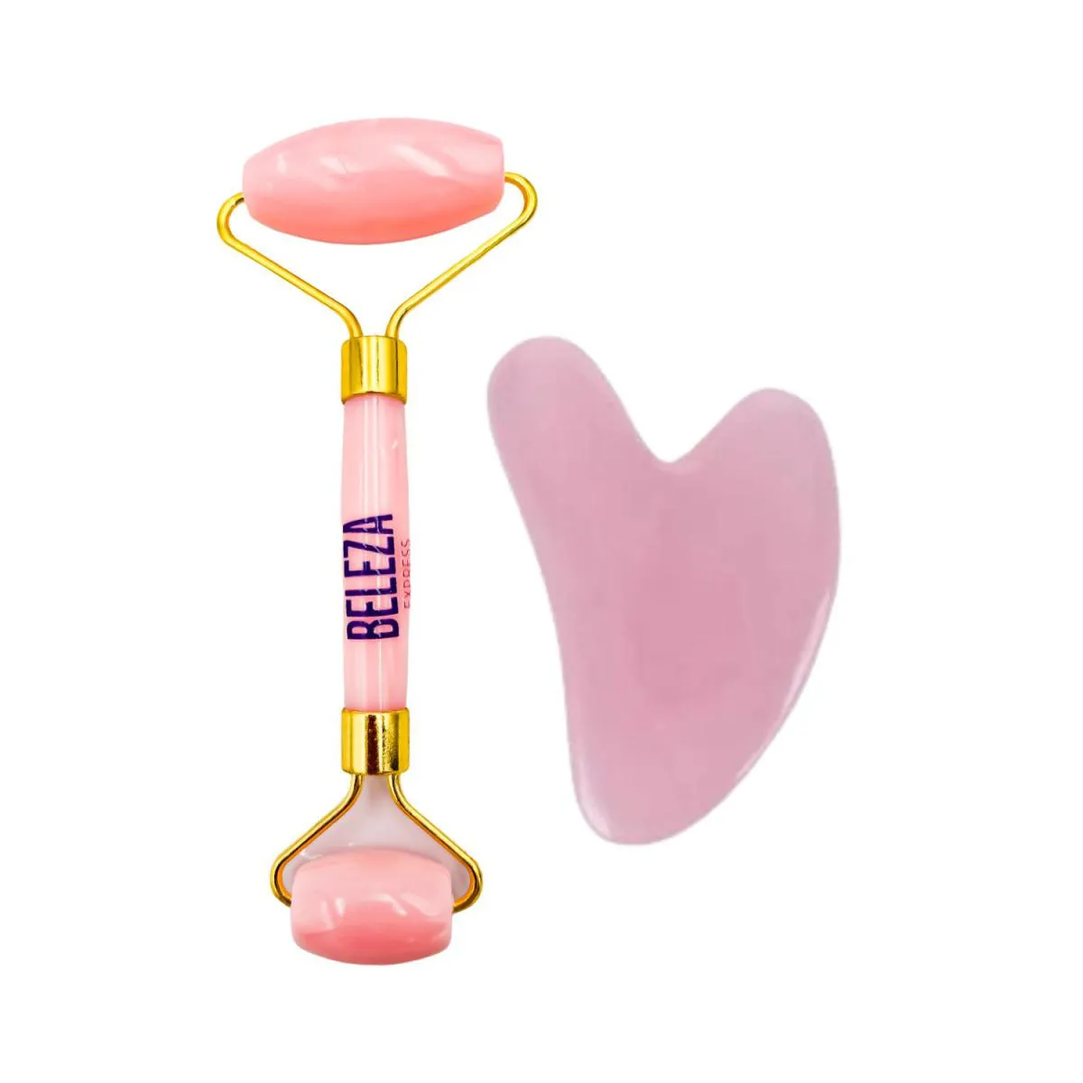 ROLINHO E PLACA MASSAGEADOR PARA DRENAGEM FACIAL
