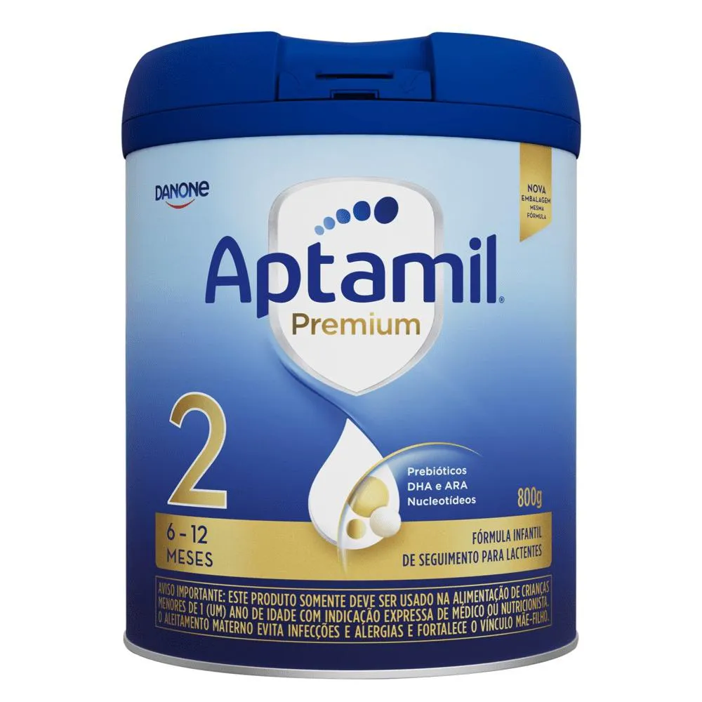 FóRMULA INFANTIL APTAMIL PREMIUM 2 800G DANONE (7891025107897)