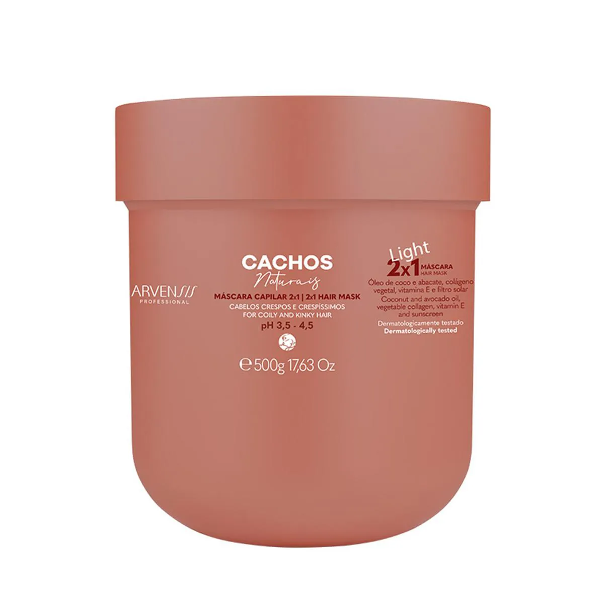 Máscara para Cabelos Arvensis Cachos 2 em 1 500g