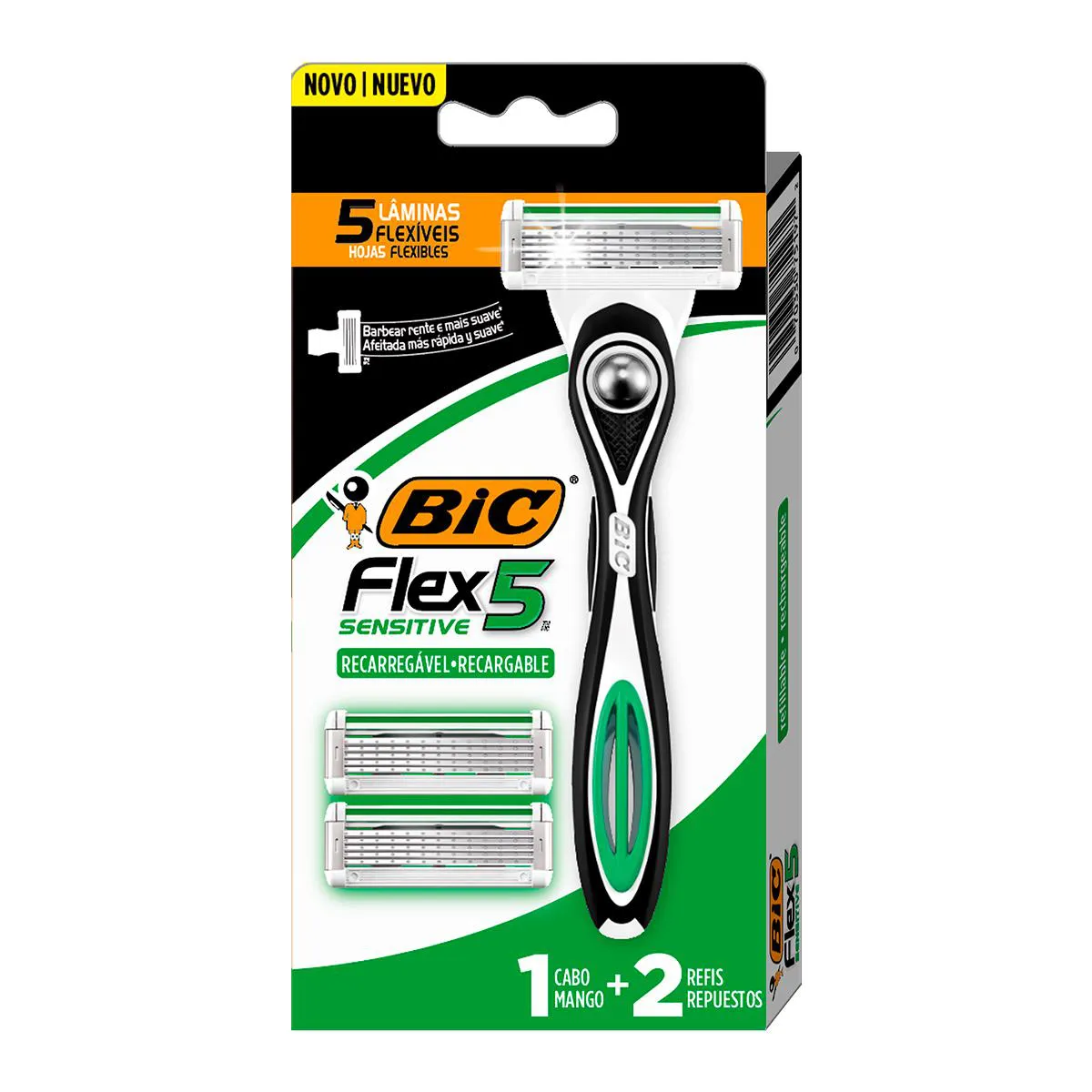Aparelho de Barbear BIC Flex5 Sensitive 1 Unidade
