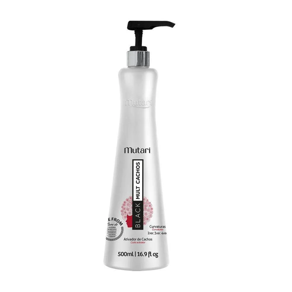 ATIVADOR DE CACHOS MUTARI 500ML - BLACK MULT - MODELO A DISCIPLINA