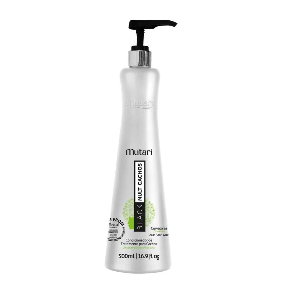 CONDICIONADOR MUTARI 500ML - BLACK MULT CACHOS