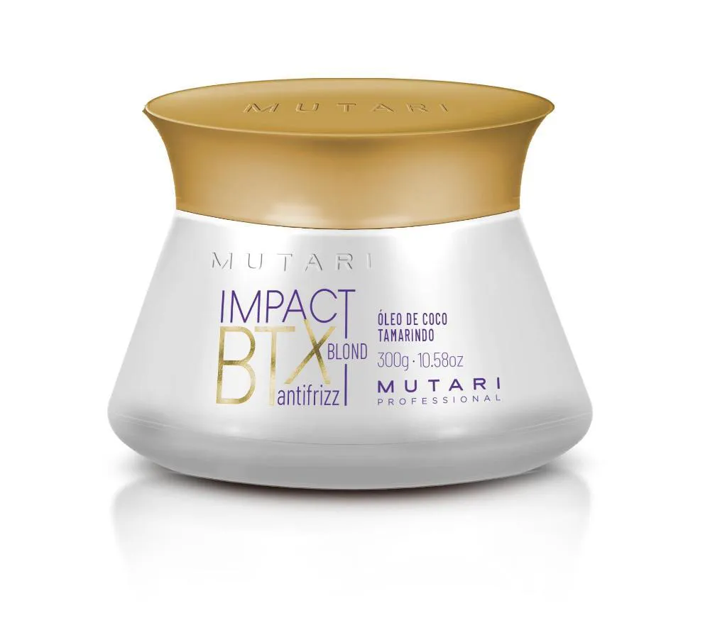 IMPACT BTX MUTARI ANTIFRIZZ 300G - BLOND - REALINHAMENTO CAPILAR