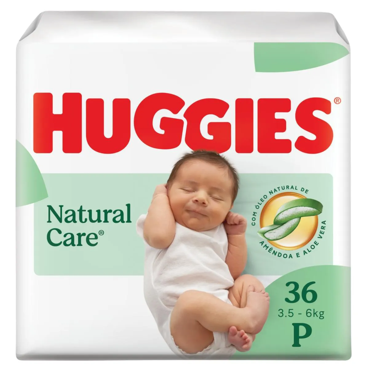 Fralda Huggies Natural Care Disney Baby P 36 unidades